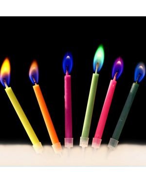 Innovatek Colorful Flame 12 Colour Candles