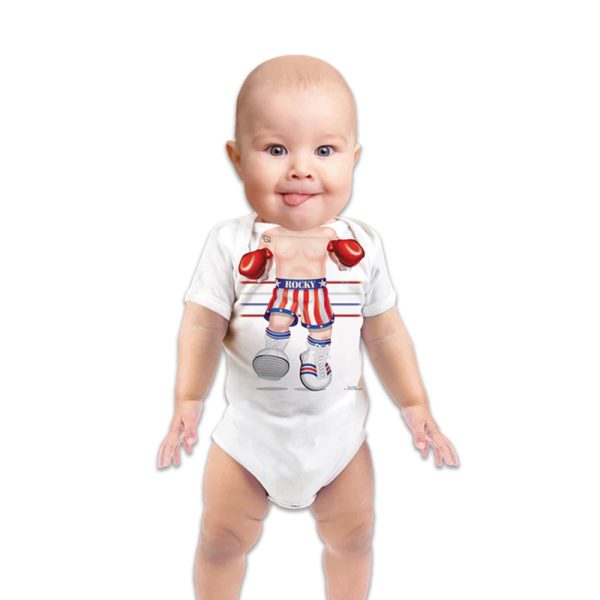 Boxer Rocky Baby Romper - Just Add A Kid