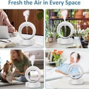 Innovatek AntiGravity Waterdrop Humidifier 680ml for Office And Home