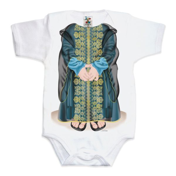 Long Thob Blue Baby Romper - Just Add A Kid - Image 2