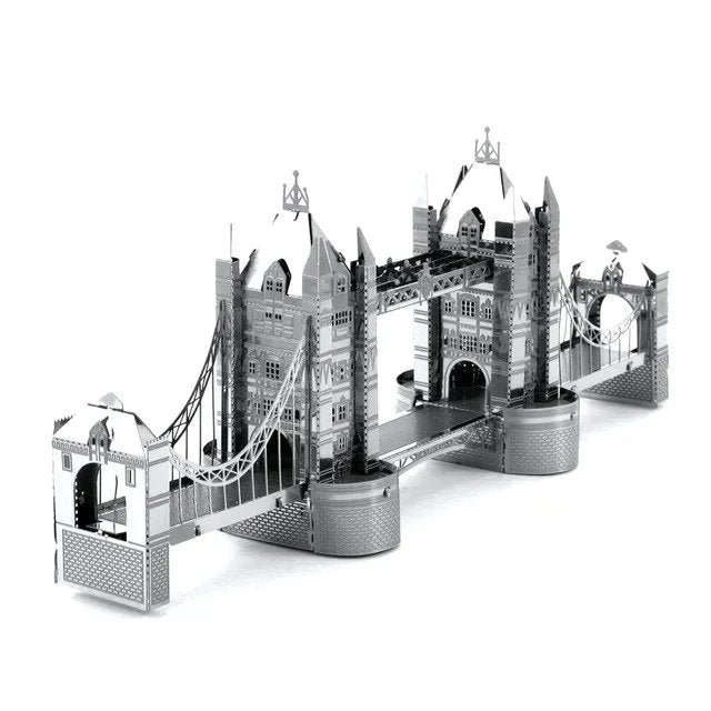 3D Metal World  Tower Bridge  2 sheets