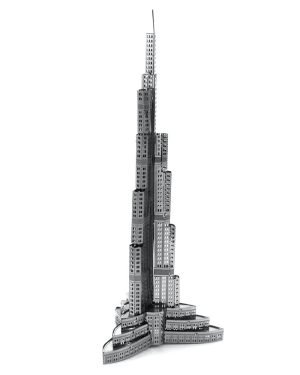 3D Metal Model  Burj Khalifa