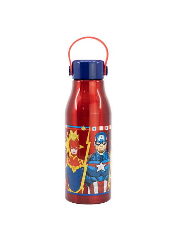 STOR FLEXI HANDLE ALUMINIUM BOTTLE 760 ML AVENGERS INVINCIBLE FORCE