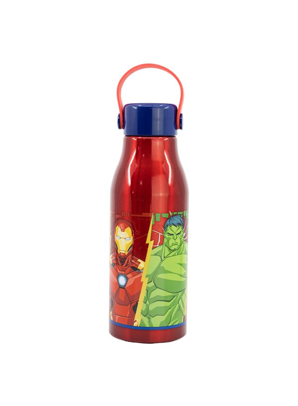 STOR FLEXI HANDLE ALUMINIUM BOTTLE 760 ML AVENGERS INVINCIBLE FORCE - Image 2