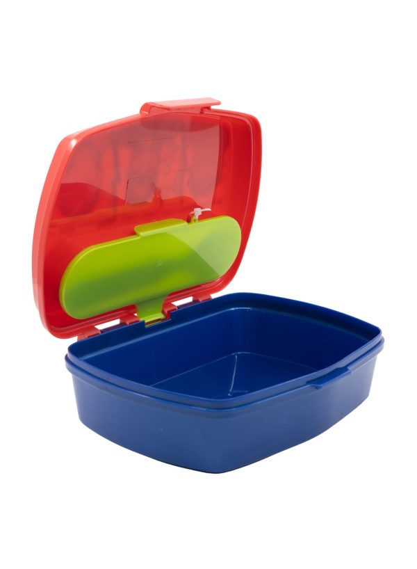 STOR FUNNY SANDWICH BOX WITH CUTLERY AVENGERS INVINCIBLE FORCE - Image 3