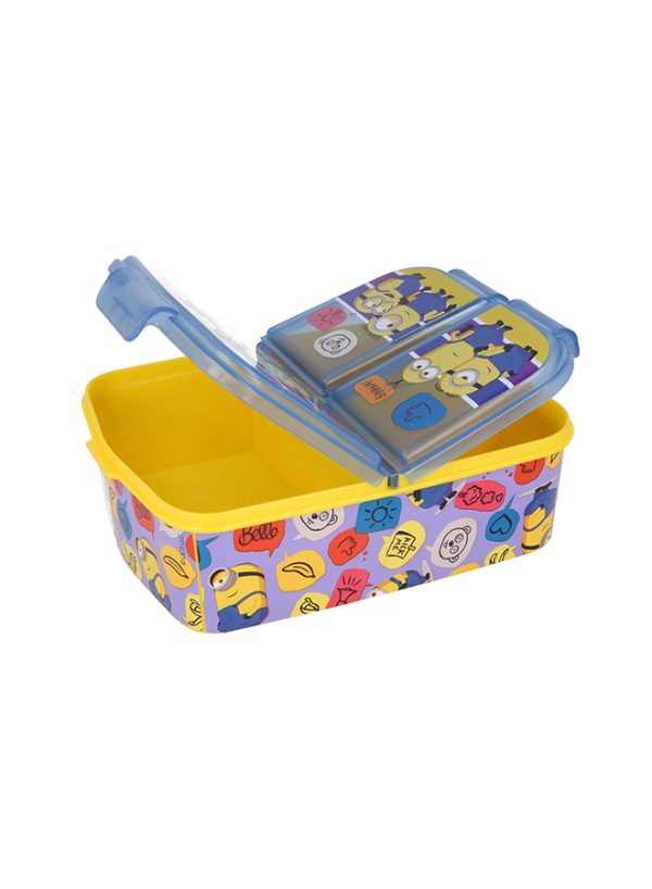 STOR MULTI COMPARTMENT SANDWICH BOX MINIONS II BOX - Image 2
