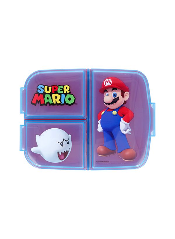 STOR MULTI COMPARTMENT SANDWICH BOX SUPER MARIO BOX - Image 2