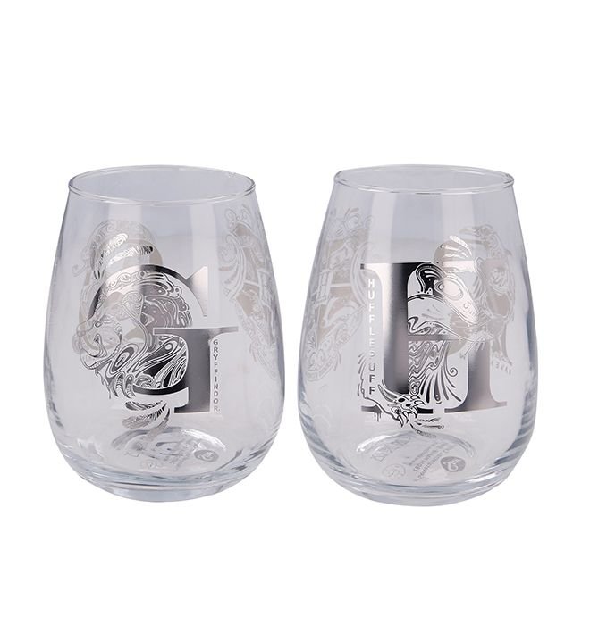 STOR YOUNG ADULT 2 PCS 510 ML CRYSTAL GLASS SET HARRY POTTER
