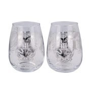 STOR YOUNG ADULT 2 PCS 510 ML CRYSTAL GLASS SET HARRY POTTER