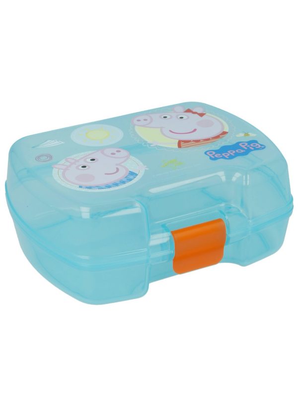 STOR PREMIUM SINGLE SANDWICH BOX PEPPA PIG