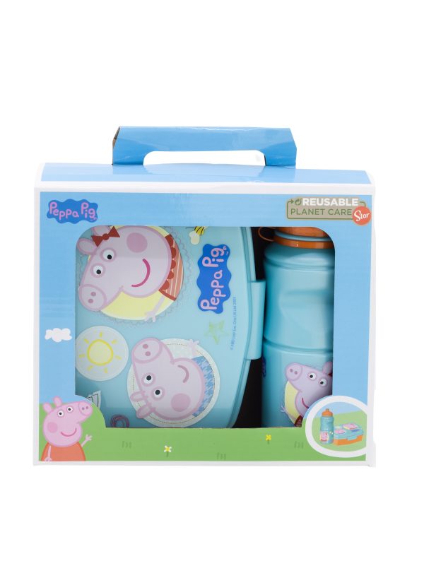 STOR 2 PCS BTS SET IN GIFT BOX PEPPA PIG CORE 2022 - Image 2