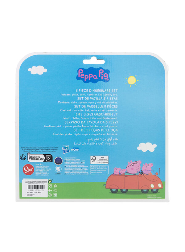 STOR 5 PCS EASY SET IN STANDARD BOX PEPPA CORE 2022 - Image 3