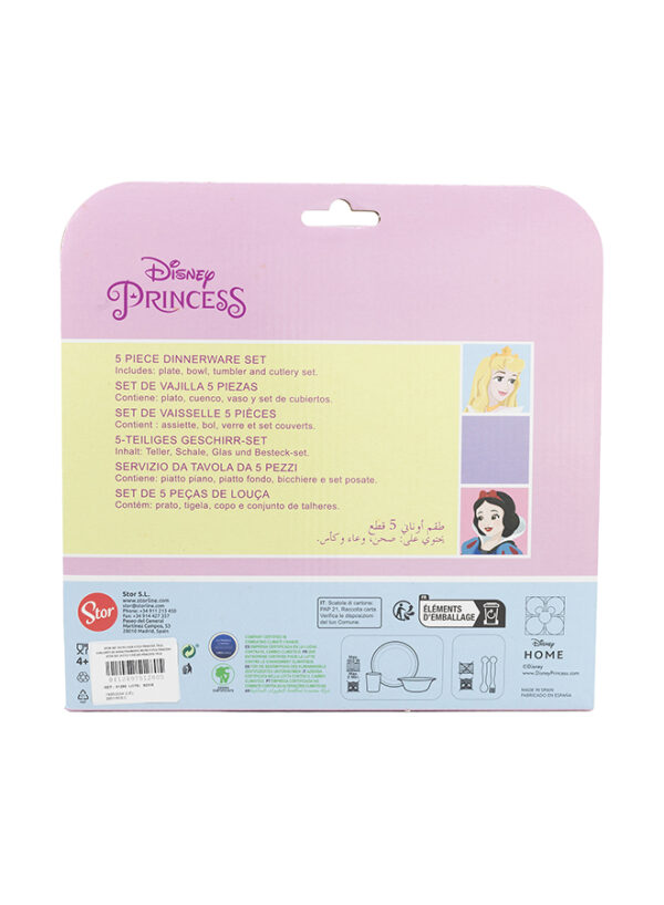 STOR 5 PCS KIDS MICRO SET DISNEY PRINCESS TRUE - Image 2