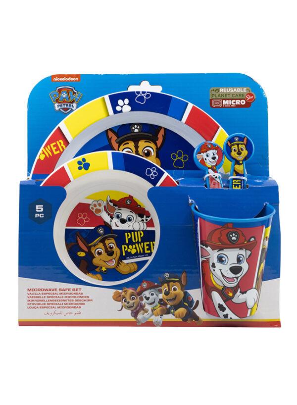 STOR 5 PCS KIDS MICRO SET PAW PATROL PUP POWER - Image 2