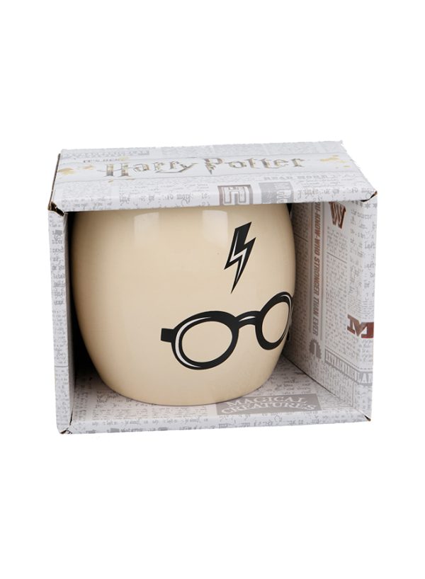 STOR YOUNG ADULT CERAMIC GLOBE MUG 13 OZ IN GIFT BOX HARRY POTTER - Image 3