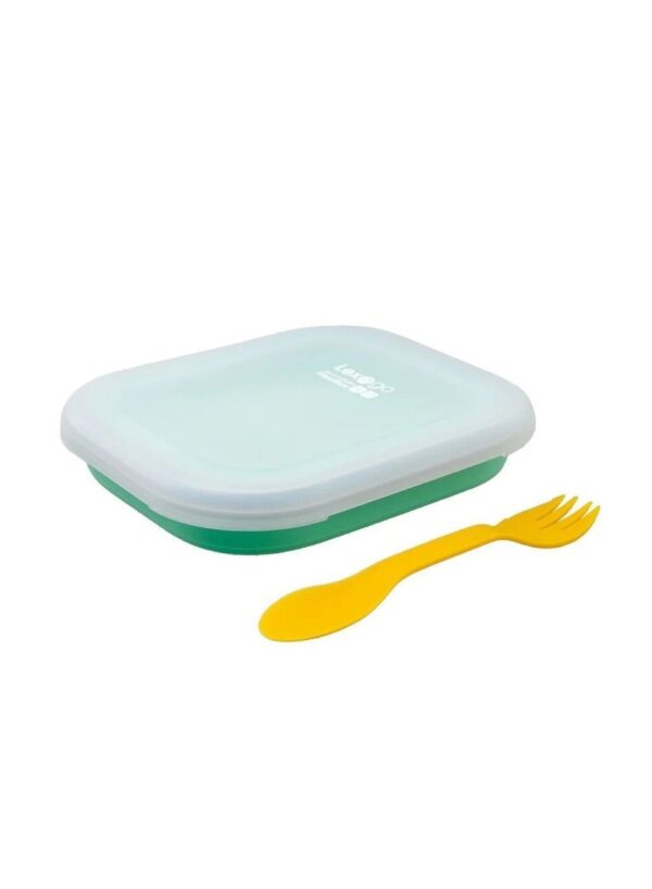 Lexngo Silicone Collapsible Flexi Box Medium Green - Image 2