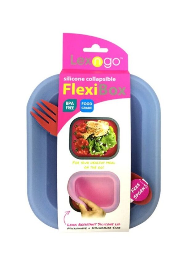 Lexngo Silicone Collapsible Flexi Box Medium Green - Image 3