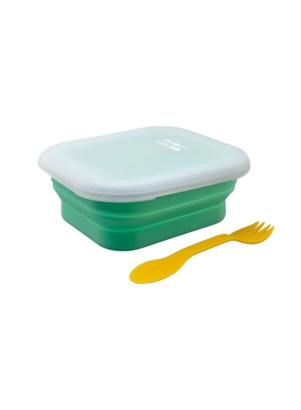 Lexngo Silicone Collapsible Flexi Box Medium Green