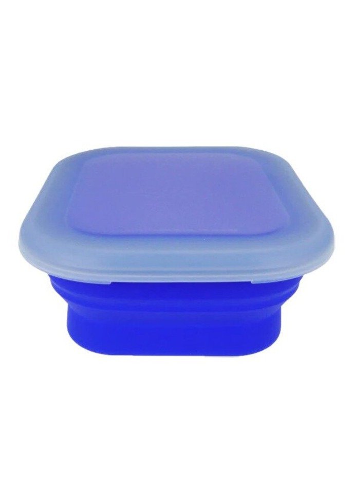 Lexngo Silicone Collapsible Flexi Box Medium Blue