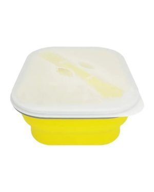 Promotional – Silicone Collapsible Noodle Box – Yellow