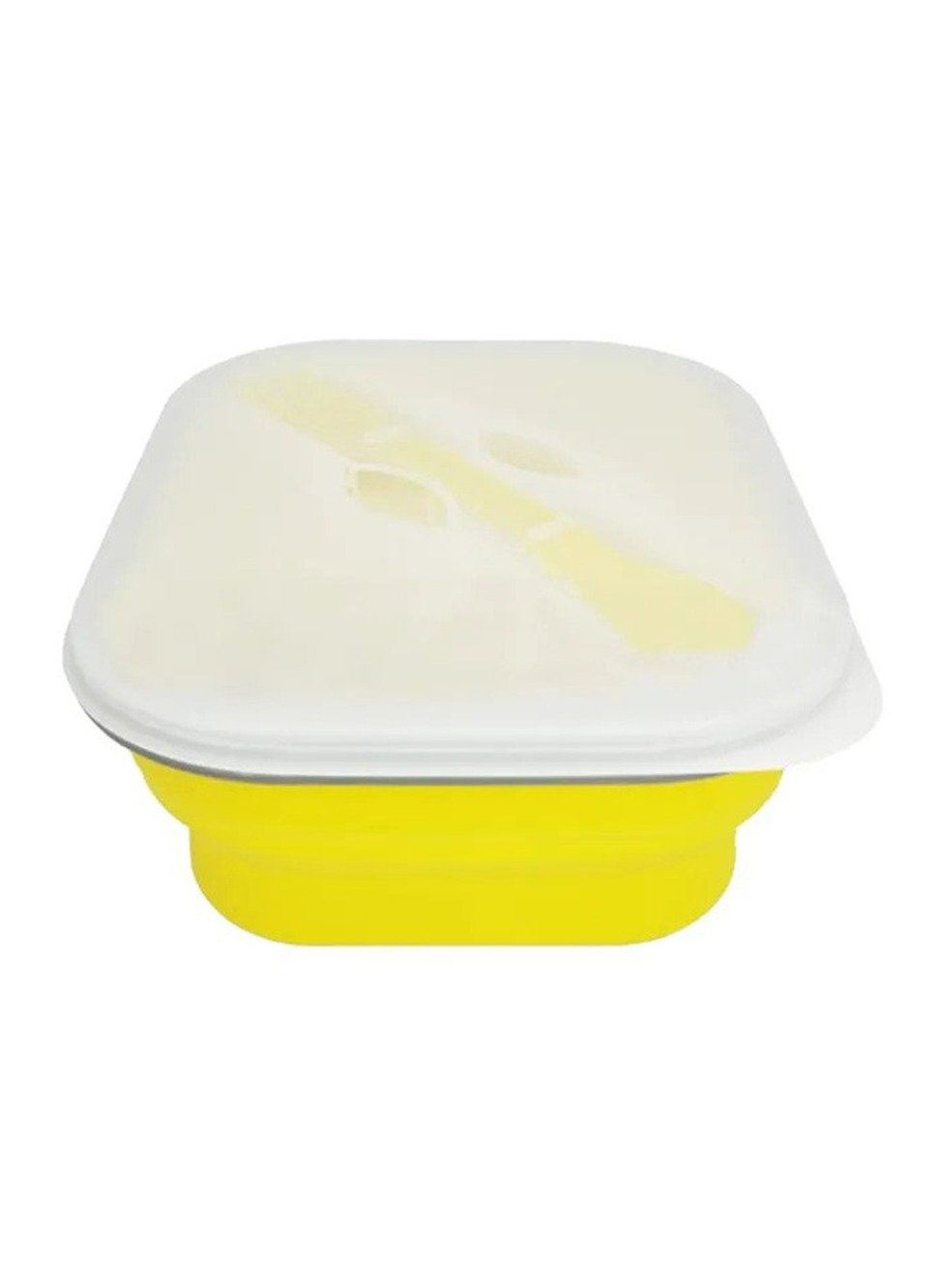 Promotional – Silicone Collapsible Noodle Box – Yellow
