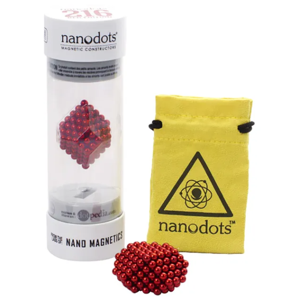 Nanodots Original Edition Magnetic Constructors Nanodots 216 Red - Image 2