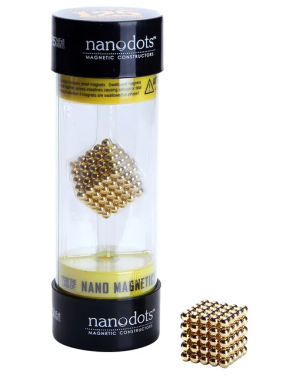 Nanodots Original Edition Magnetic Constructors Nanodots 125 Gold