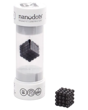 Nanodots Original Edition Magnetic Constructors Nanodots 64 Black
