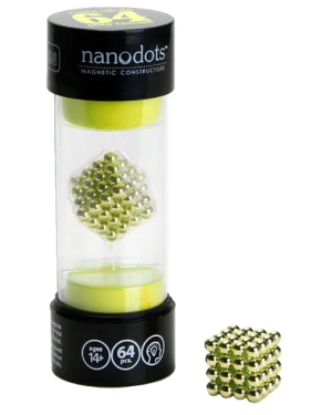 Nanodots Original Edition Magnetic Constructors Nanodots 64 Gold