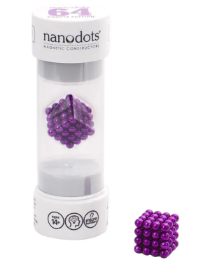 Nanodots Original Edition Magnetic Constructors Nanodots 64 Purple