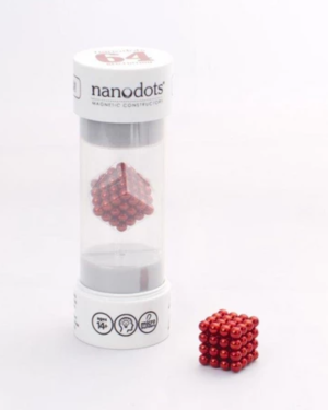 Nanodots Original Edition Magnetic Constructors Nanodots 64 Red