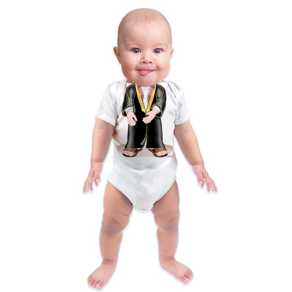 Gutra Red Baby Romper - Just Add A Kid