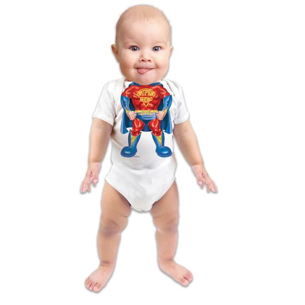 Supper Hero Baby Romper - Just Add A Kid