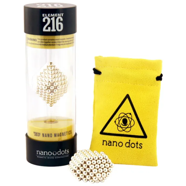 Nanodots Original Edition Magnetic Constructors Nanodots 216 Silver